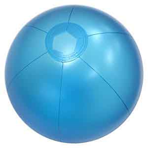 12'' Blue Shimmer Beach Balls