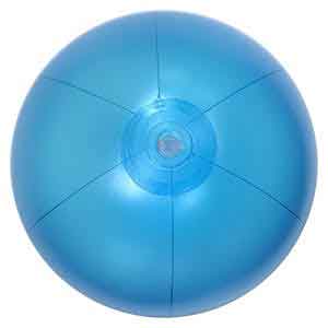 12'' Blue Shimmer Beach Balls
