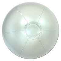 12'' Clear Shimmer Beach Balls