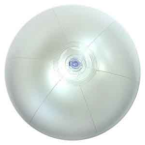 12'' Clear Shimmer Beach Balls