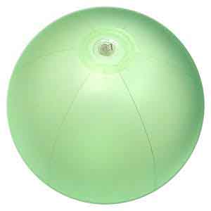 12'' Green Shimmer Beach Balls