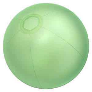 12'' Green Shimmer Beach Balls