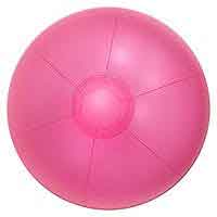 12'' Pink Shimmer Beach Balls