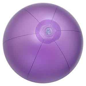 12'' Purple Shimmer Beach Balls