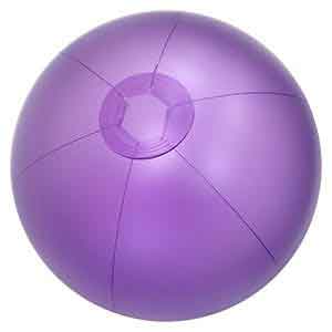 12'' Purple Shimmer Beach Balls