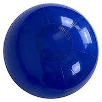 12'' Solid Blue Beach Balls