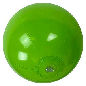 12'' Solid Lime Green Beach Balls