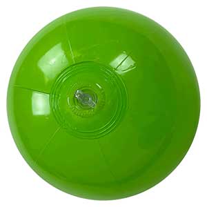 12'' Solid Lime Green Beach Balls