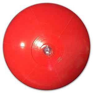 12'' Solid Red Beach Balls