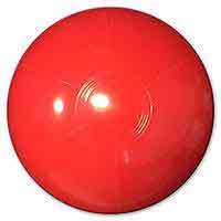 12'' Solid Red Beach Balls