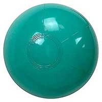 12'' Solid Teal Beach Balls