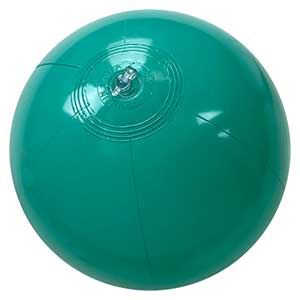 12'' Solid Teal Beach Balls