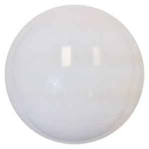 12'' Solid White Beach Ball