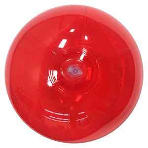 12'' Translucent Red Beach Balls