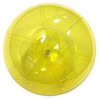 12'' Translucent Yellow Beach Balls