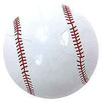 16'' Baseball Beach Balls