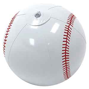 16'' Baseball Beach Balls