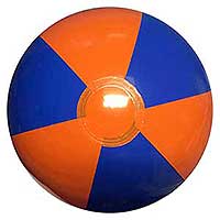 16'' Blue & Orange Beach Balls Direct