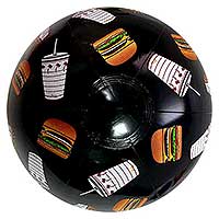 16'' Fast Food Beach Balls