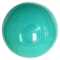 16'' Solid Teal Beach Balls