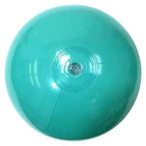 16'' Solid Teal Beach Balls