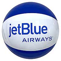 16'' Imprinted Jet Blue