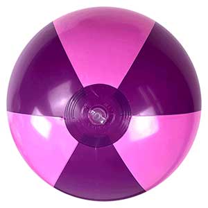 16'' Purple & Pink Beach Balls