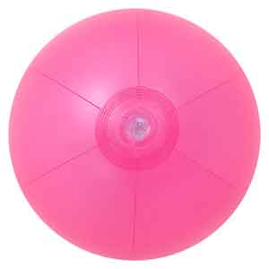 16'' Pink Shimmer Beach Ball