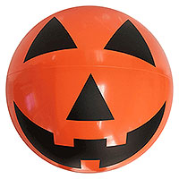 16'' Orange Pumpkin Beach Ball