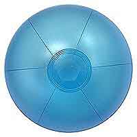 16'' Blue Shimmer Beach Ball