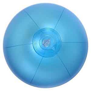 16'' Blue Shimmer Beach Ball