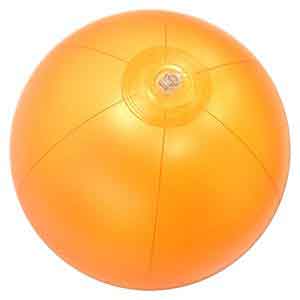 16'' Orange Shimmer Beach Ball