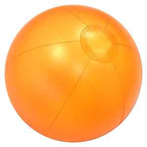 16'' Orange Shimmer Beach Ball