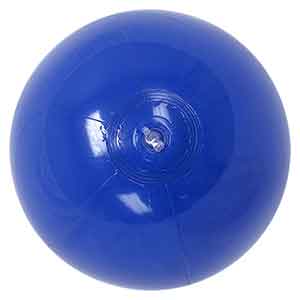 16'' Solid Blue Beach Balls