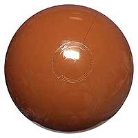 16'' Solid Brown Beach Balls