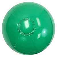 16'' Solid Green Beach Balls