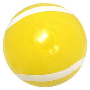Fluorescent Yellow/Anthracite *NEU* Schreuders Sport Beach Ball 16SX Pvc 