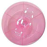 6'' Translucent Pink Beach Balls