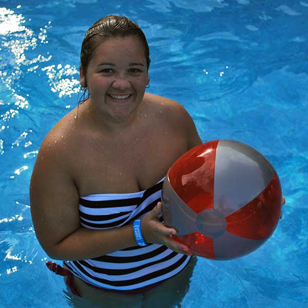 16'' Translucent Red & Silver Beach Balls