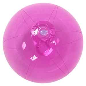 16'' Translucent Purple Beach Balls