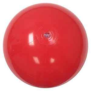 20'' Solid Red Beach Balls