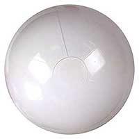 20'' Solid White Beach Balls