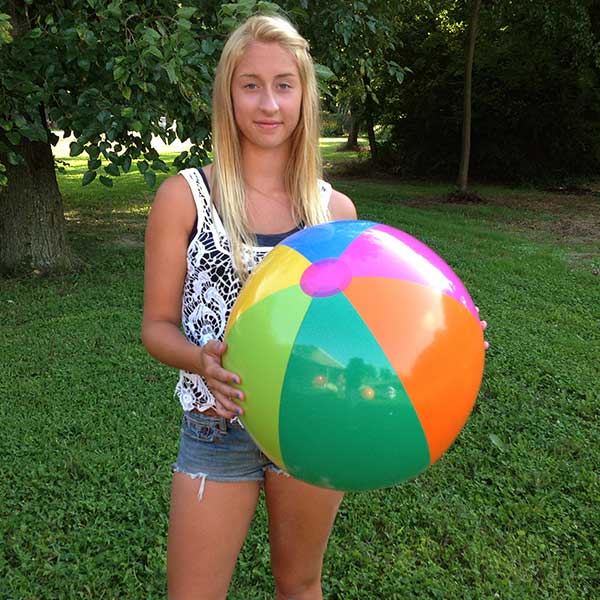 24'' Rainbow Beach Balls