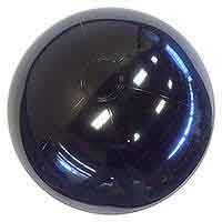 24'' Solid Black Beach Balls