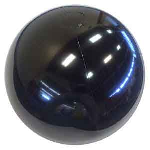 24'' Solid Black Beach Balls