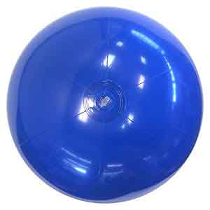 24'' Solid Blue Beach Balls