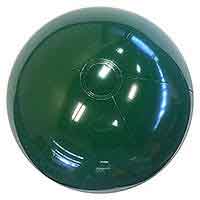 24'' Solid Dark Green Beach Balls