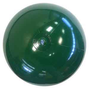 24'' Solid Dark Green Beach Balls