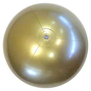 24'' Solid Gold Beach Balls