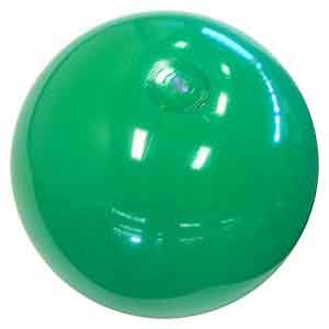 24'' Solid Green Beach Balls